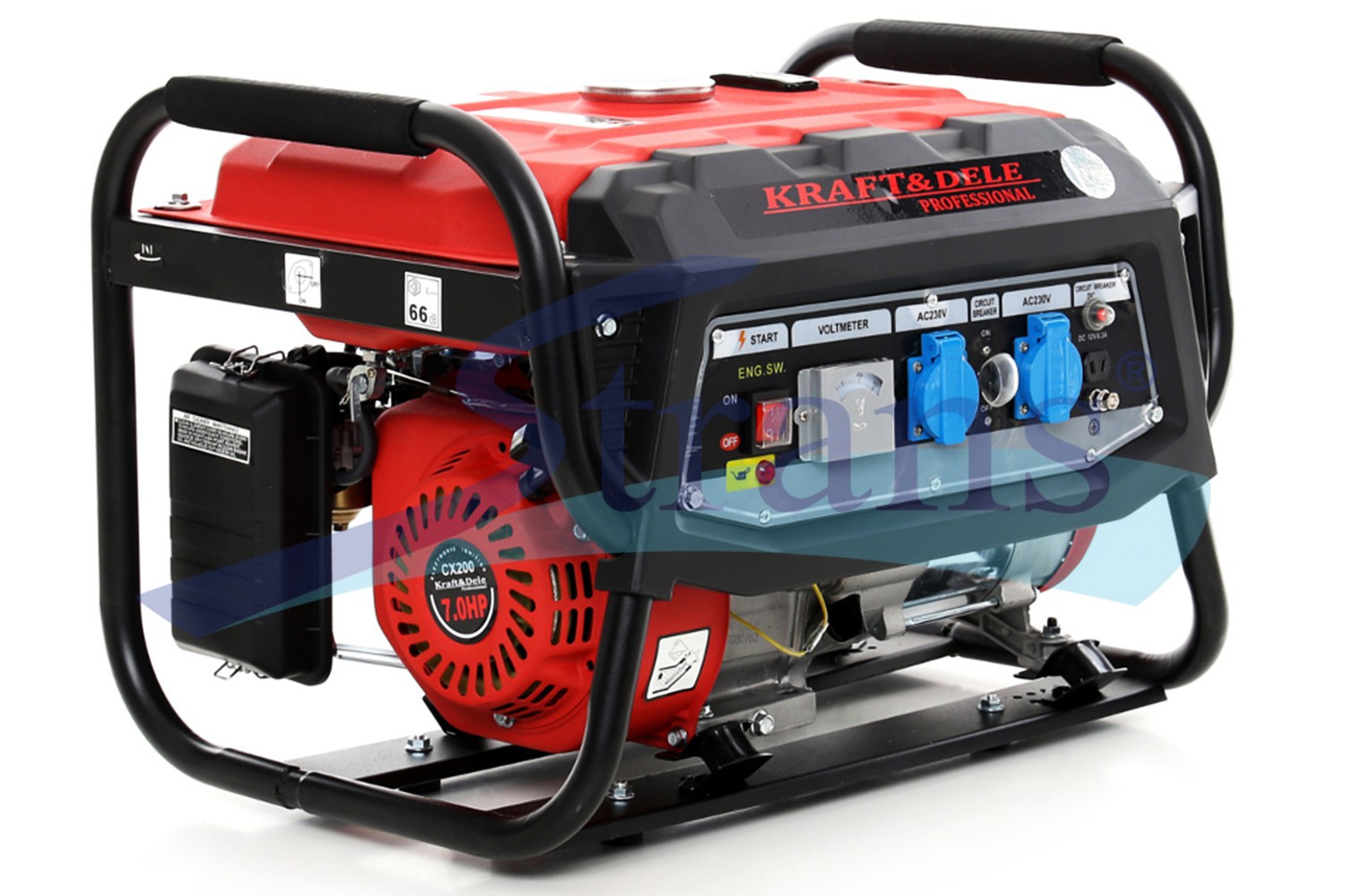 Gasoline Generator Kraft&Dele Kd136 220V 2.8/3.0Kw Single-Phase